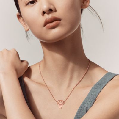Hermes long necklace discount